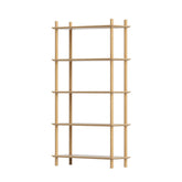 Artiss Bookshelf 5 Tiers Bookcase Display Shelves Wooden Storage Stand Rack Pine
