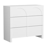 Artiss 3 Chest of Drawers Lowboy Dresser Cabinet White