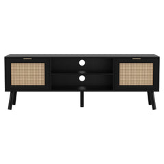 Artiss TV Unit 150cm Storage Cabinet Black