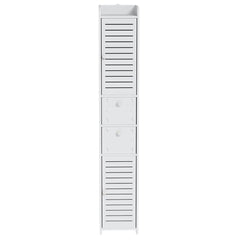 Artiss 2X Bathroom Toilet Storage Cabinet Laundry Tallboy Cupboard