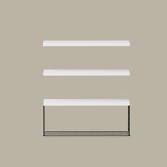 Artiss Floating Wall Shelf Set of 3 White