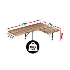 Artiss Floating Wall Shelf Corner Shelves Set Free Delivery