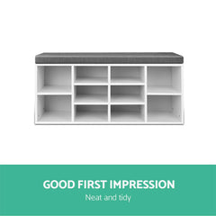 Artiss Shoe Rack Storage Cabinet Bench BOA