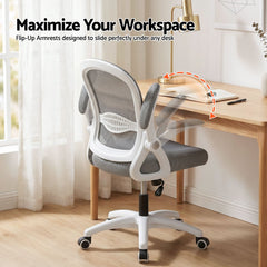 Artiss Computer Desk & Ergonomic Office Chair Set 120cm Home Office Study Desk