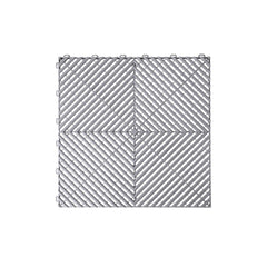Giantz 20PCS Garage Floor Tiles Interlocking Drainage Non-Slip Tiles Heavy Duty for Workshop Grey