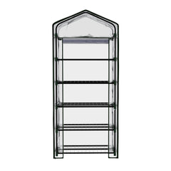 Green Fingers Greenhouse 5 Tiers Mini Green House Garden Bed Planter Box 1.9x0.7x0.5M