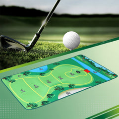 Everfit Golf Chipping Game Mat Indoor Outdoor Practice‚Äö?†??‚àö?°¬¨¬®‚Äö???Training Aid Set