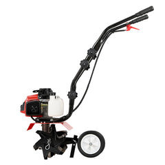 Giantz 63CC Tiller Garden Cultivator Rototiller 4 Blades Soil Plower Rotary Hoe