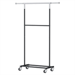 Artiss Clothes Rack Double Rod Airer Rail Free Delivery