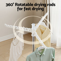 Artiss Clothes Rack Airer Rotatable Hanger Foldable Free Delivery