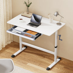 Artiss Standing Desk Height Adjustable Workstation Computer Desks Study 100CM