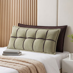 Giselle Bedding Headboard Pillow with Double-Layer Storage Wedge Reading