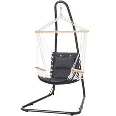 Gardeon Hammock Chair with Heavy Duty Steel Stand