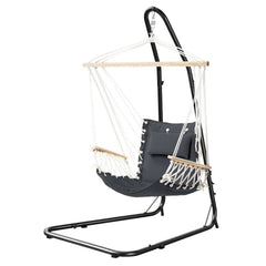 Gardeon Hammock Chair with Heavy Duty Steel Stand