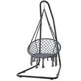 Gardeon Hammock Hanging Chair with Steel Stand