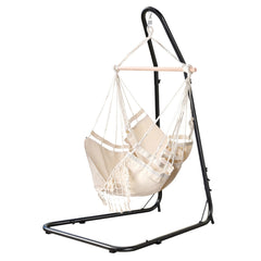 Gardeon Hammock Hanging Chair with Steel Stand