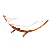 Gardeon Hammock Bed Outdoor Camping Garden Timber Hammock with Stand