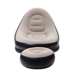Gardeon Inflatable Chair Ottoman Air Sofa Blow Outdoor Free Delivery
