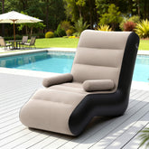 Gardeon Inflatable Chair Sun Lounger Blow Up Foldable Outdoor Free Delivery