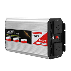 Giantz Power Inverter 1000W 2000W Pure Sine Outdoor Free Delivery
