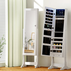 Artiss Jewellery Cabinet Mirror Standing