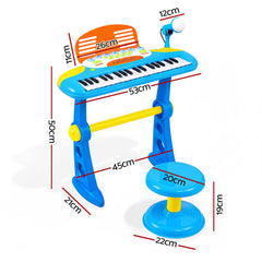 Keezi Kids Piano Keyboard 37 Keys Electronic Free Delivery