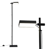 Artiss LED Floor Lamp, Modern Reading Lamp 360~ Rotating Adjustable Light Head,12W Standing Lamp for Living Room, Bedroom Office