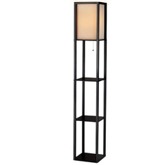 Artiss Floor Lamp 3 Tier Shelf Shelf Storage LED Light Stand Home Room Vintage