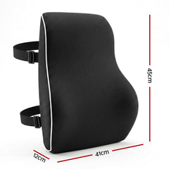 Artiss Ergonomic Lumbar Support Cushion for Office Chair and Car Memory Foam