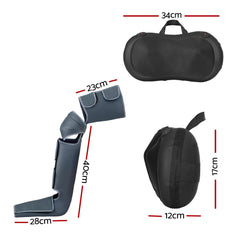 Livemor Leg Foot Massager Air Compression With Back Neck Massager Heat - Free Delivery