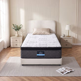 Giselle Bedding 34cm Mattress 9 Zone Latex Foam Single