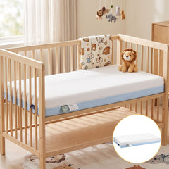 Giselle Bedding 15cm Cot Mattress, 38D Gel Memory Foam Cover