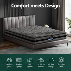 Giselle Bedding 22cm Mattress Medium Firm King