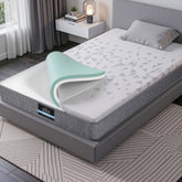 Giselle Bedding King Single Mattress 23cm Pocket Spring Mattress with Adjustable Firmness Reversible Foam Layer for Medium Firm & Firm Support Motion Isolation Bedroom Bed