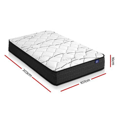Giselle Bedding 16cm Mattress Medium Firm King Single