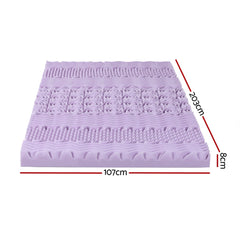 Giselle Bedding 8cm Memory Foam Mattress Topper Free Delivery