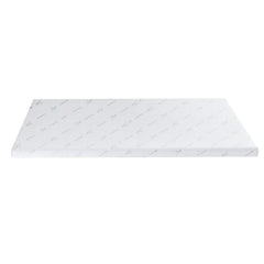 Giselle 8cm Memory Foam Mattress Topper Gel Egg Crate Foam Bamboo King
