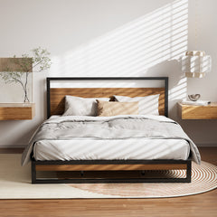 Artiss Bed Frame Queen Size Metal Bed Frame DANE