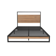 Artiss Metal Bed Frame Single Size Beds Platform with Mattress