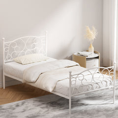 Artiss Bed Frame Single Size Metal Bed Frame GROA