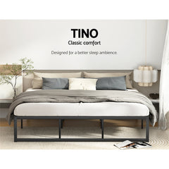 Artiss Bed Frame King Size Metal Bed Frame TINO