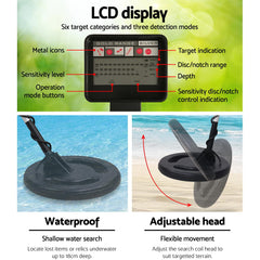 Weisshorn Metal Detector 180MM Deep Sensitive Waterproof Free Delivery