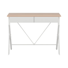 Artiss Computer Desk Drawer Oak 100CM