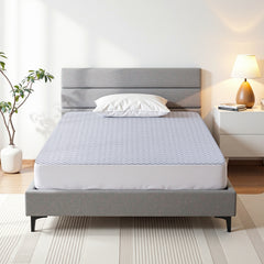 Giselle Cooling Mattress Protector Waterproof Deep Pocket Fitted Cover Single
