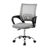 Artiss Mesh Office Chair Mid Back Grey