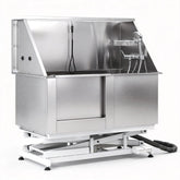 i.Pet Electric Pet Bath Tub Dog Grooming Stainless Steel Wash Station 127cm