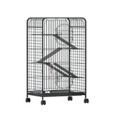 i.Pet Rabbit Cage Indoor Hutch Guinea Pig Bird Ferret Cat Hamster 110cm 4 Level