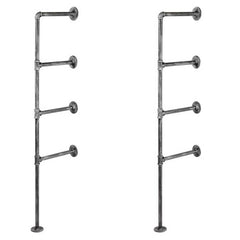 Artiss Floating DIY Pipe Shelf Metal Brackets Free Delivery