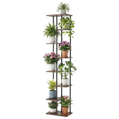 Artiss 8 Tiers Plant Stand Metal Flower Pots Shelf Indoor Outdoor Garden Home