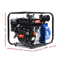 Giantz 3" Petrol Water Pump 7HP Max 4-Stroke 210cc High Flow 60,000L/H Max
